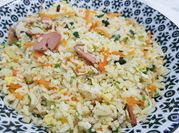 Gambar nasi goreng sosej