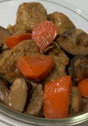 紅燒烤麩 的食譜成品照片