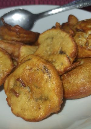 A picture of Fried Oreos 🍪.