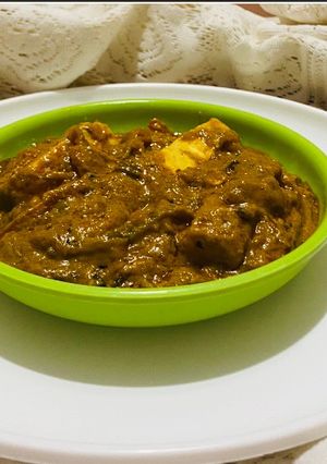 A picture of Paneer Khurchan Masala.
