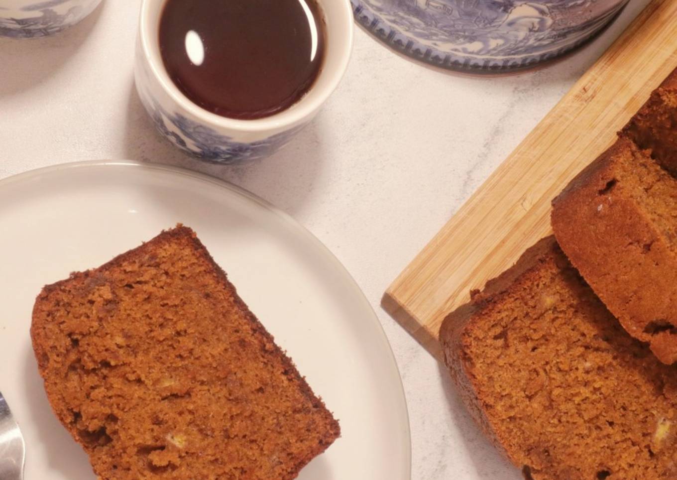 Banana bread with palm sugar