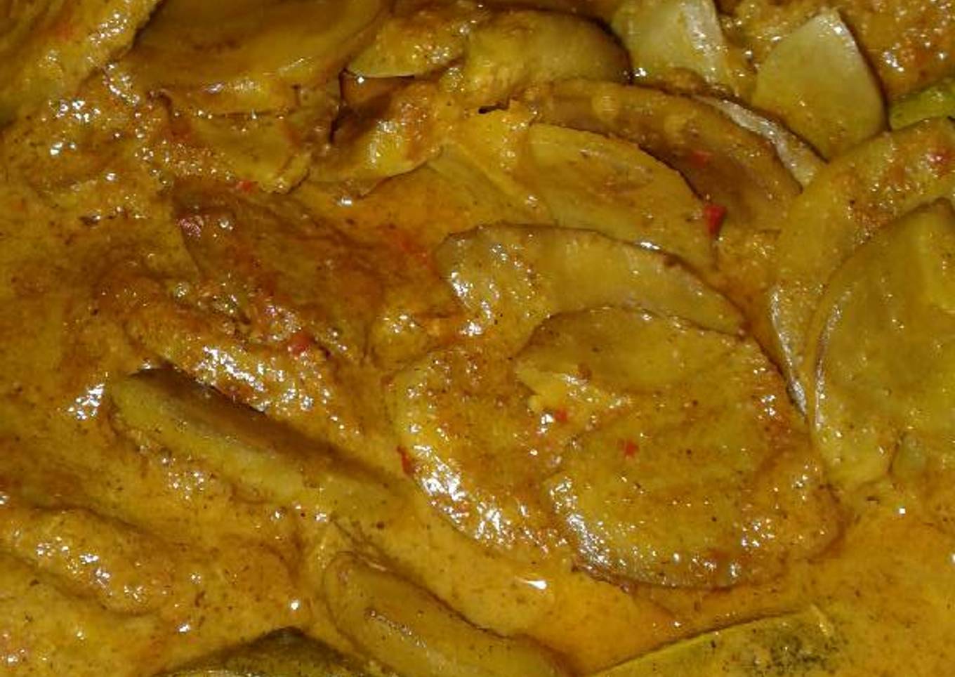 Santan jengkol kelapa rendang maknyusss.