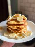 Brown Sugar Banana Pancakes