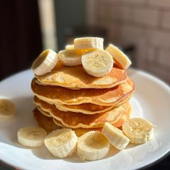 A picture of Brown Sugar Banana Pancakes.
