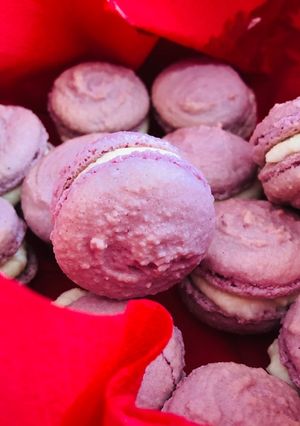 O poză a rețetei Macarons.