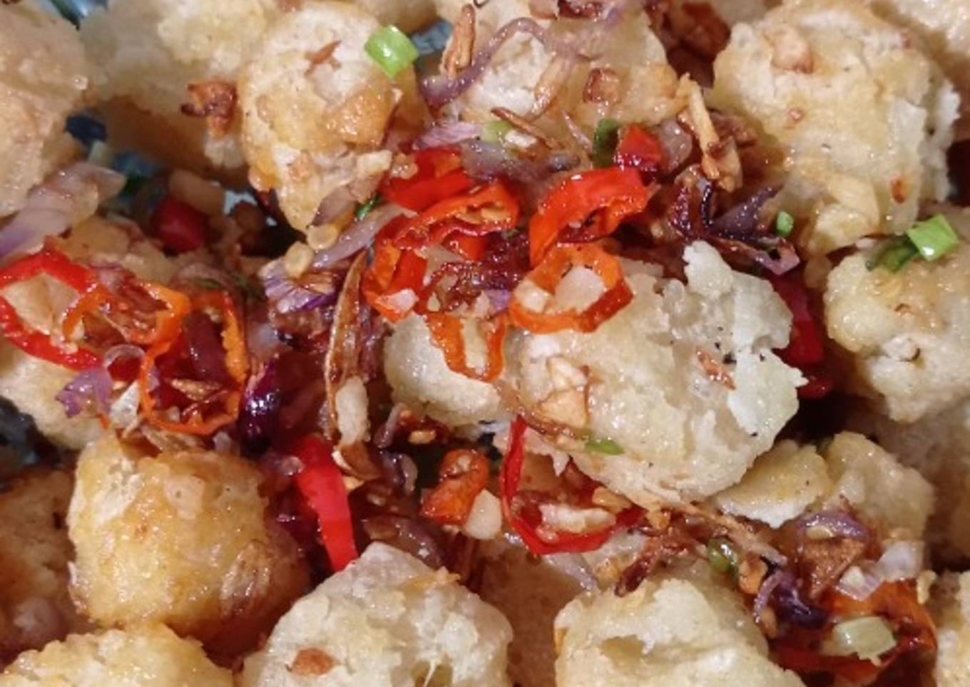 Tahu cabai garam