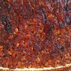 A picture of Homemade Memorial Day Weekend Baked Beans.