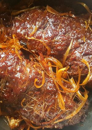 Hình của món Bò Kho Mắm.