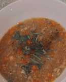 Cháo rang thịt bằm