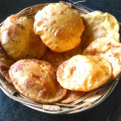 A picture of Watermelon poori.