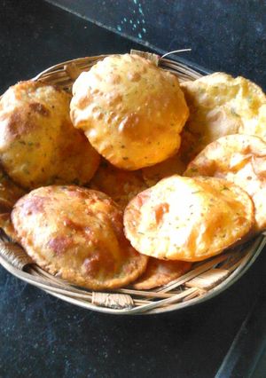 A picture of Watermelon poori.