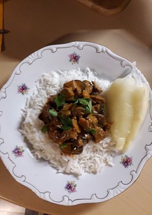 Bakonyi gombás tokány recept fotója