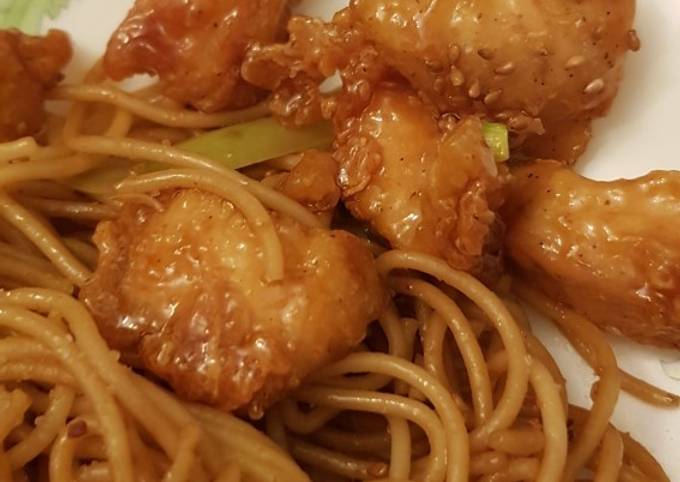 Steps to Make Quick Sesame chicken