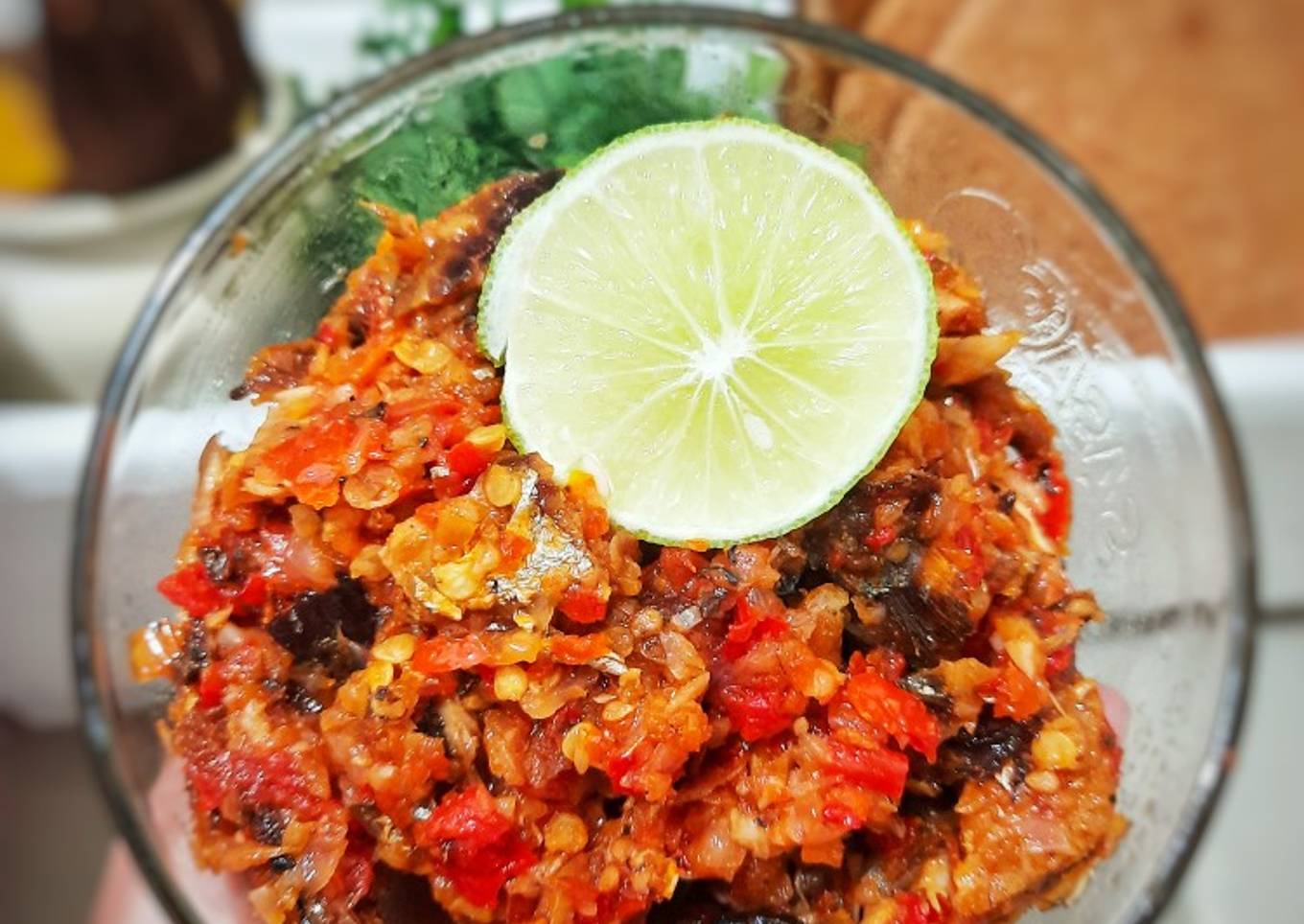 Sambal bajak pindang tuna