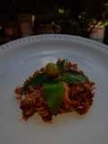 Pasta a la puttanesca oaxaqueña