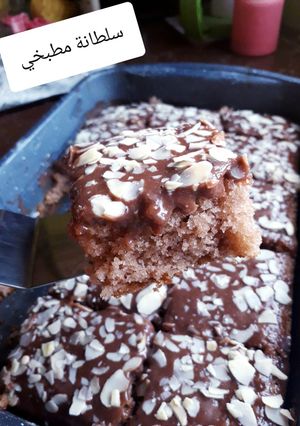 صورة لوصفة كيكة اسفنجية عائلية