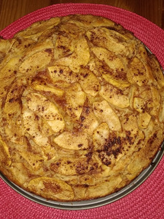 Una foto de Bizcocho de manzana