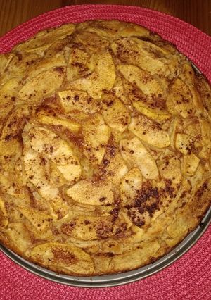 Una foto de Bizcocho de manzana