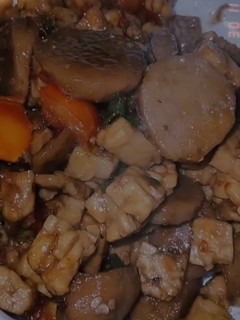 Foto resep Oseng tempe dan bakso