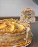 Tarta de manzana saludable sin gluten