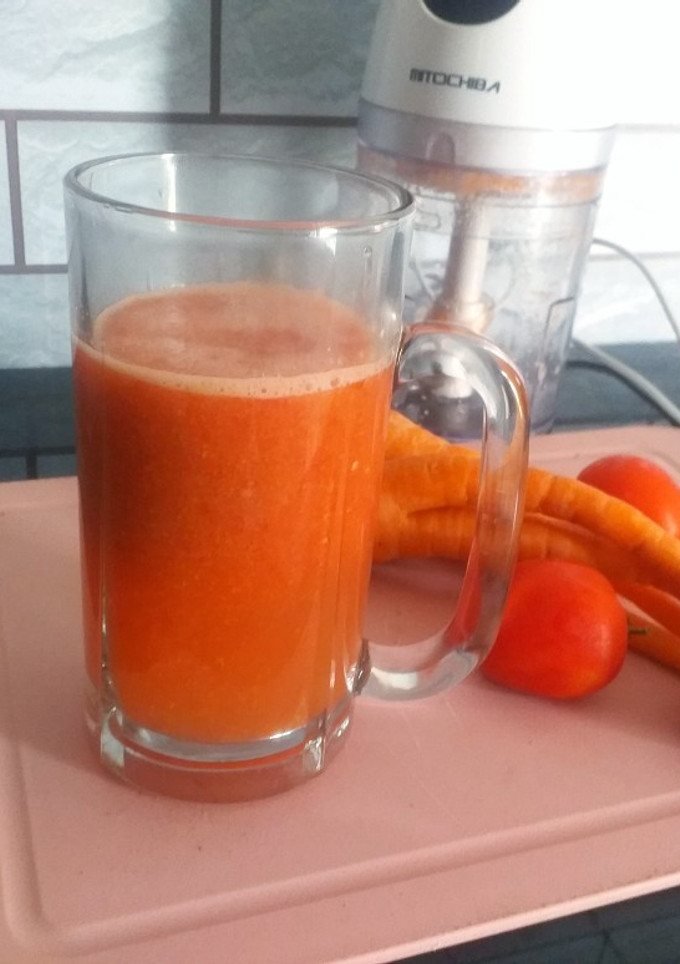 Foto resep Jus wortel tomat
