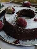 Healthy Christmas Plum Cake