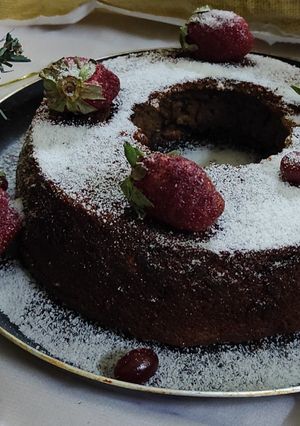 हेल्थी क्रिसमस प्लम केक(healthy cristmas plum cake recepie in hindi) रेसिपी मुख्य फोटो