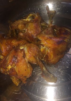صورة لوصفة دجاج محمر بالزيت