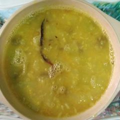 A picture of Bottle gourd moong daal(lau diye kancha moong daal).
