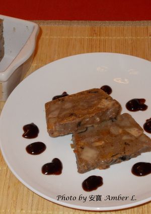 健康版芋頭糕 Healthful Savory Taro Pudding 的食譜成品照片