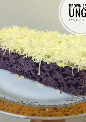 Foto resep Brownies Ubi Ungu