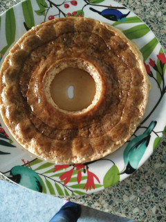 Una foto de Flan de huevo al microondas