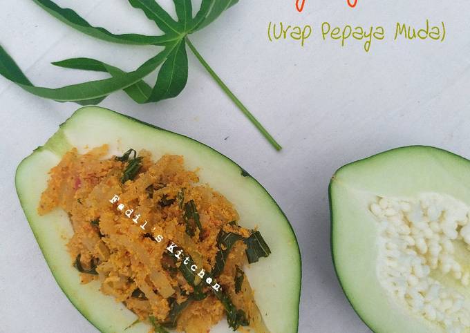 Resep Urap Patah (Pepaya Mentah) Anti Gagal