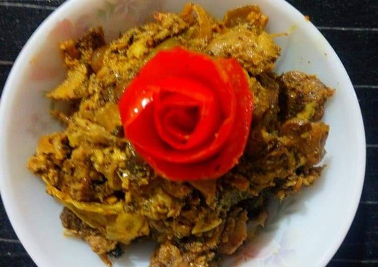 Chhatu Patra Poda/ Baked Mushroom in a traditional way