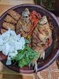 Ikan bader sambel tomat mentah