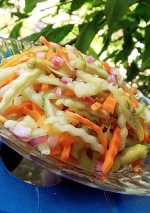 Foto resep Acar mentah mudah