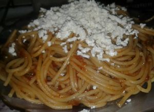 صورة لوصفة سباغيتي 🍝🍝 بصلصة الطماطم 🍅🍅