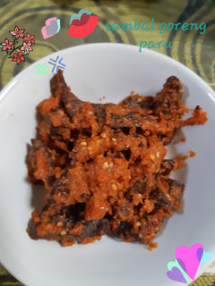 Foto resep Sambal goreng paru