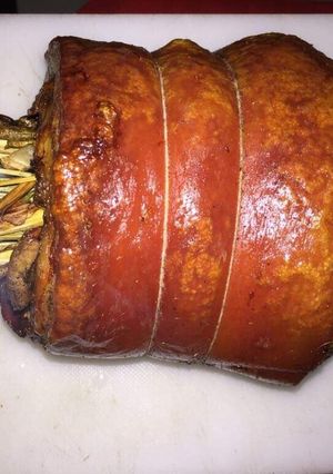 A picture of Porkbelleychon👍.