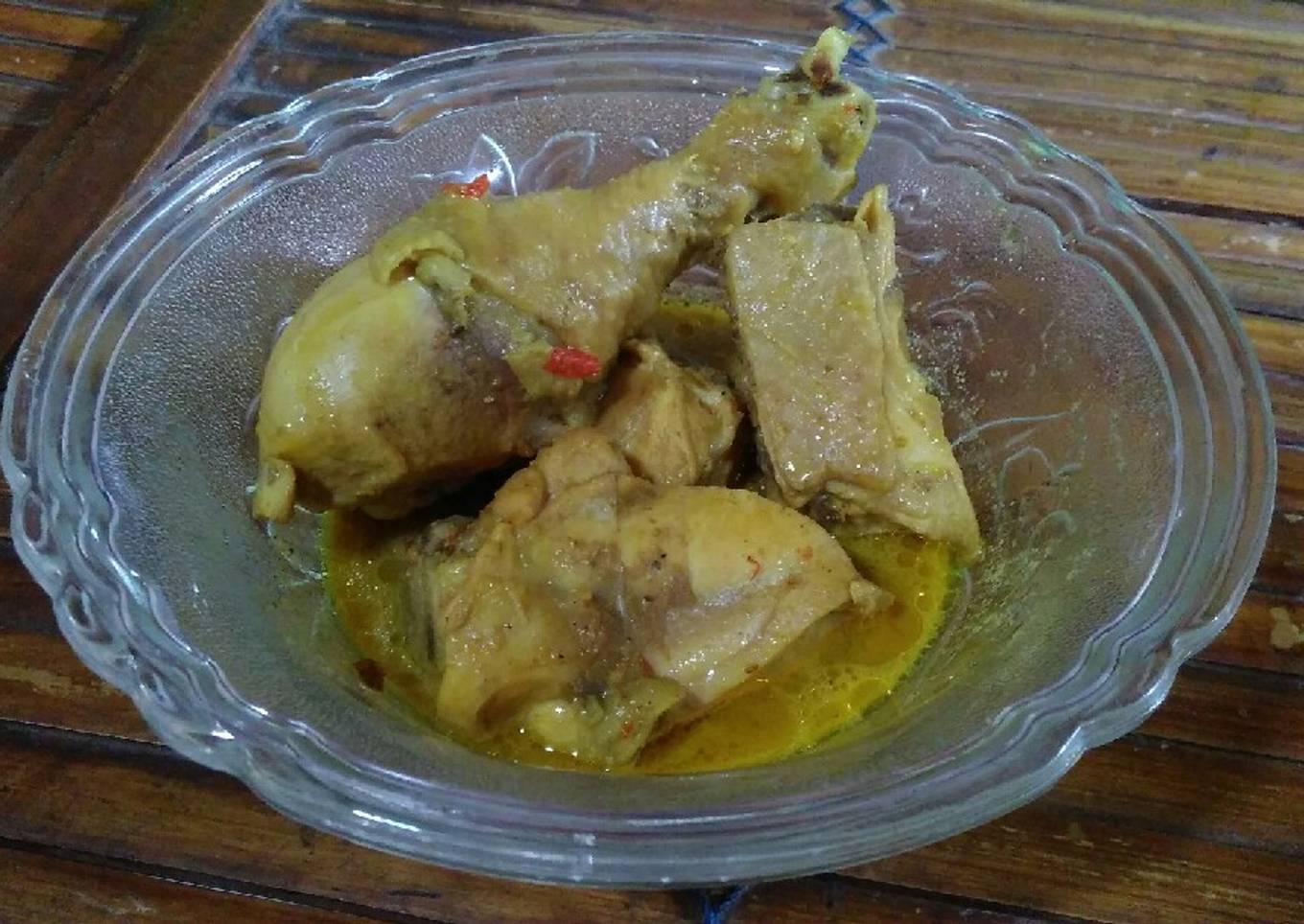 Kalio Ayam (Rendang Kuah Ayam) Selera Jawa