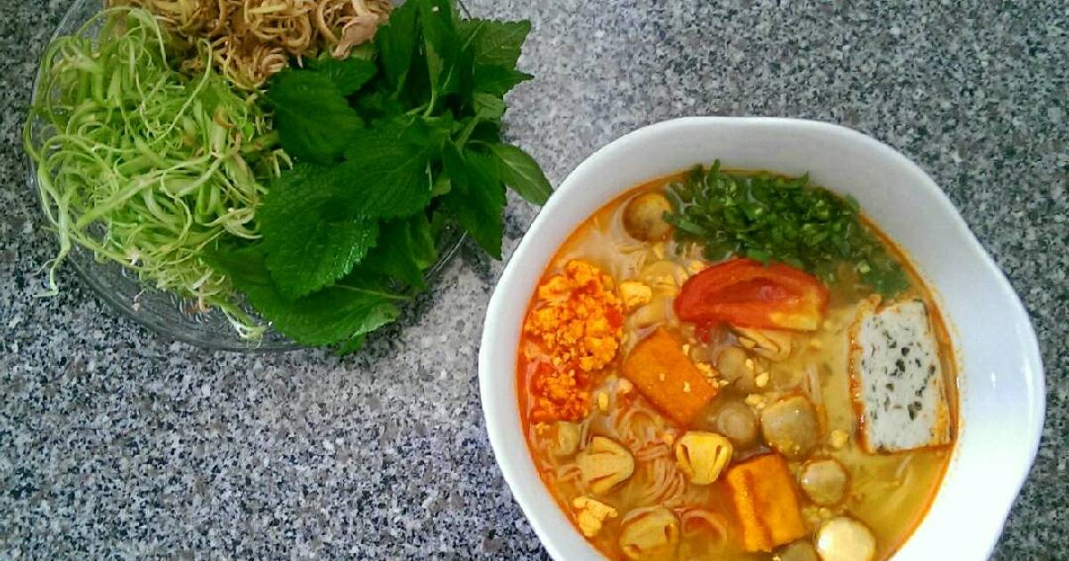 bun rieu cua an lien