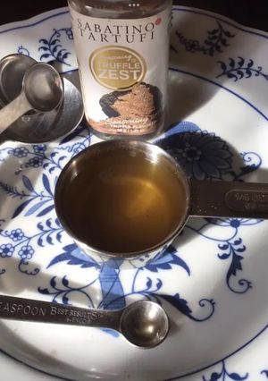 A picture of California Farm Black Truffle Powder and Oil.