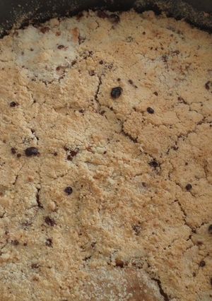 Una foto de Crumble de Manzana. Súper fácil!🍎🍏