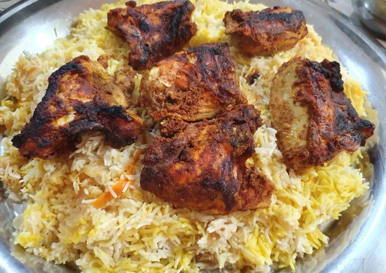 مندي دجاج بالفرن