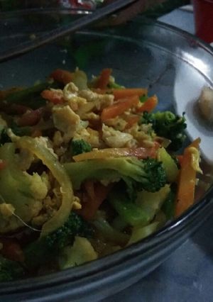 Foto resep Capcay wortel brokoli kol