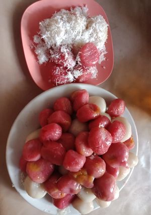 Foto resep Klepon Merah Putih Ala-Ala