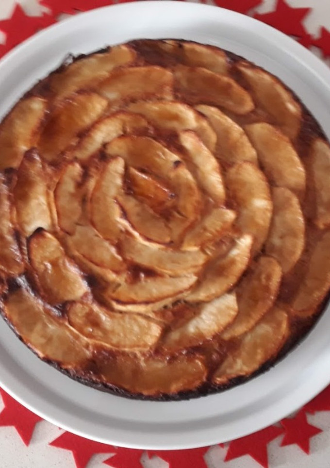 Una foto de Tarta de manzana
