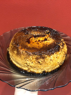 Una foto de Flan de manzana 🍎