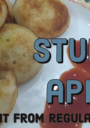 A picture of Stuffed appam.
