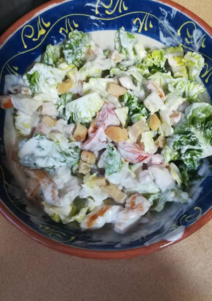 Una foto de Ensalada César light
